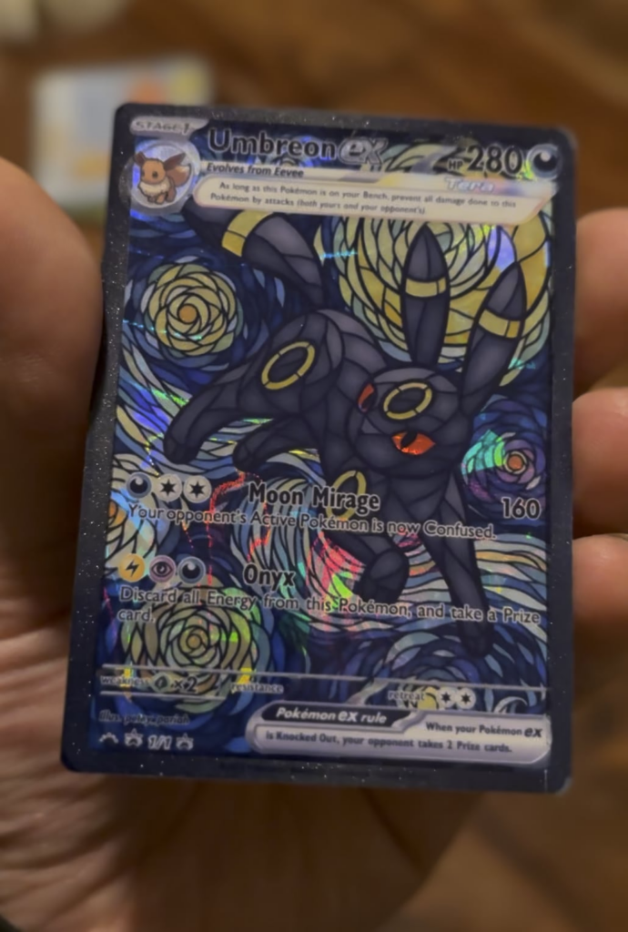 i made a custom Umbreon
