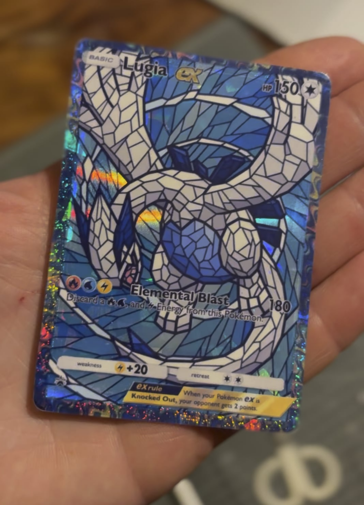 i crafted a custom Lugia