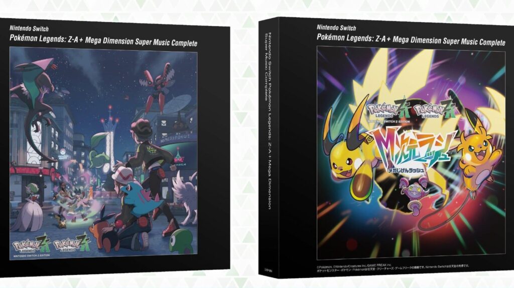 Pokémon Legends: Z-A "Complete" Five-CD Soundtrack Announced For Japan