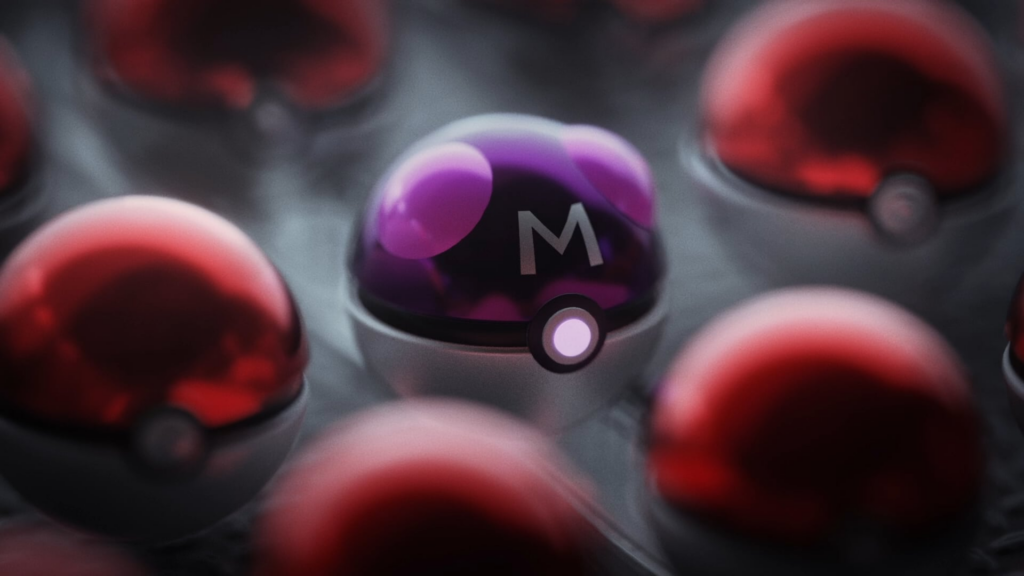 Update on the Master ball animation