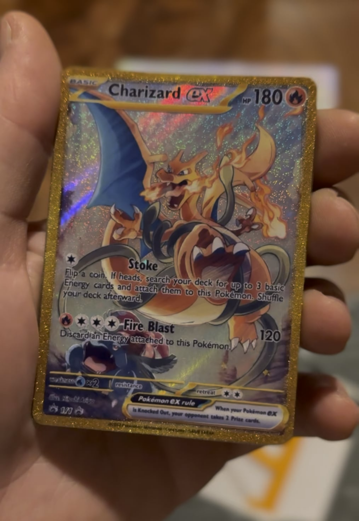 i crafted a custom Charizard version of the japanese only Promo