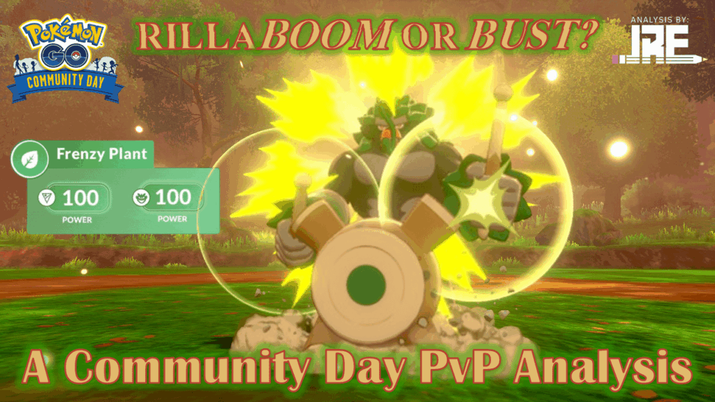 A PvP Analysis on Community Day Rillaboom (or bust?)