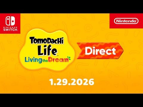 Tomodachi Life: Living the Dream Direct 1.29.2026