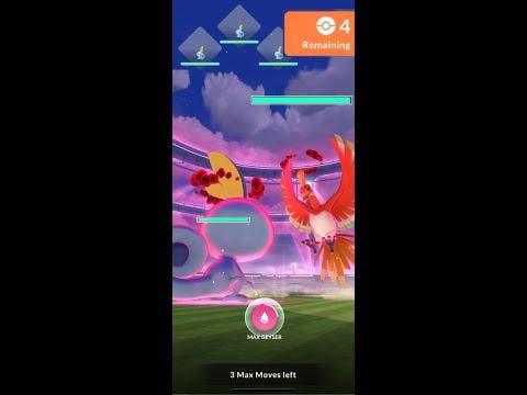 Dynamax Ho-Oh No Hit (with Lv15 Sobbles)