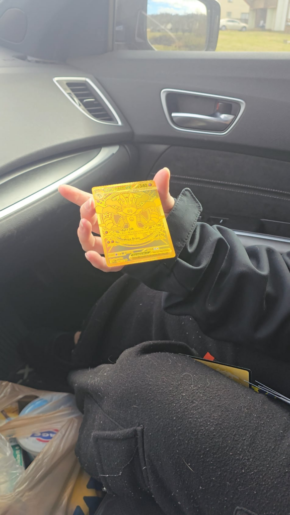 Sticky card makes for a serious dopamine rush