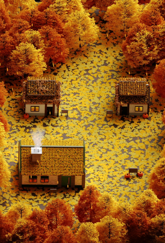 [oc] Autumn in Littleroot town!