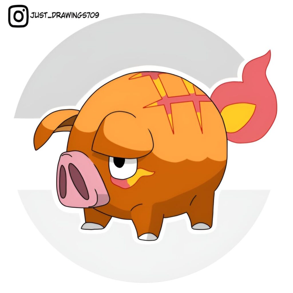 Fire/Normal Lechonk Line