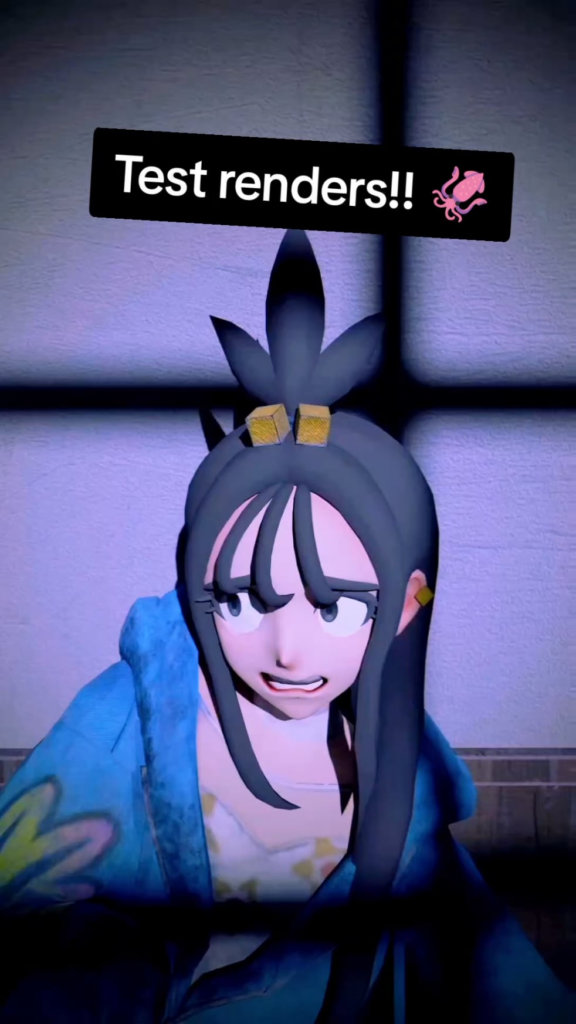 [OC] My Friend? Malamar! Test renders for horror project