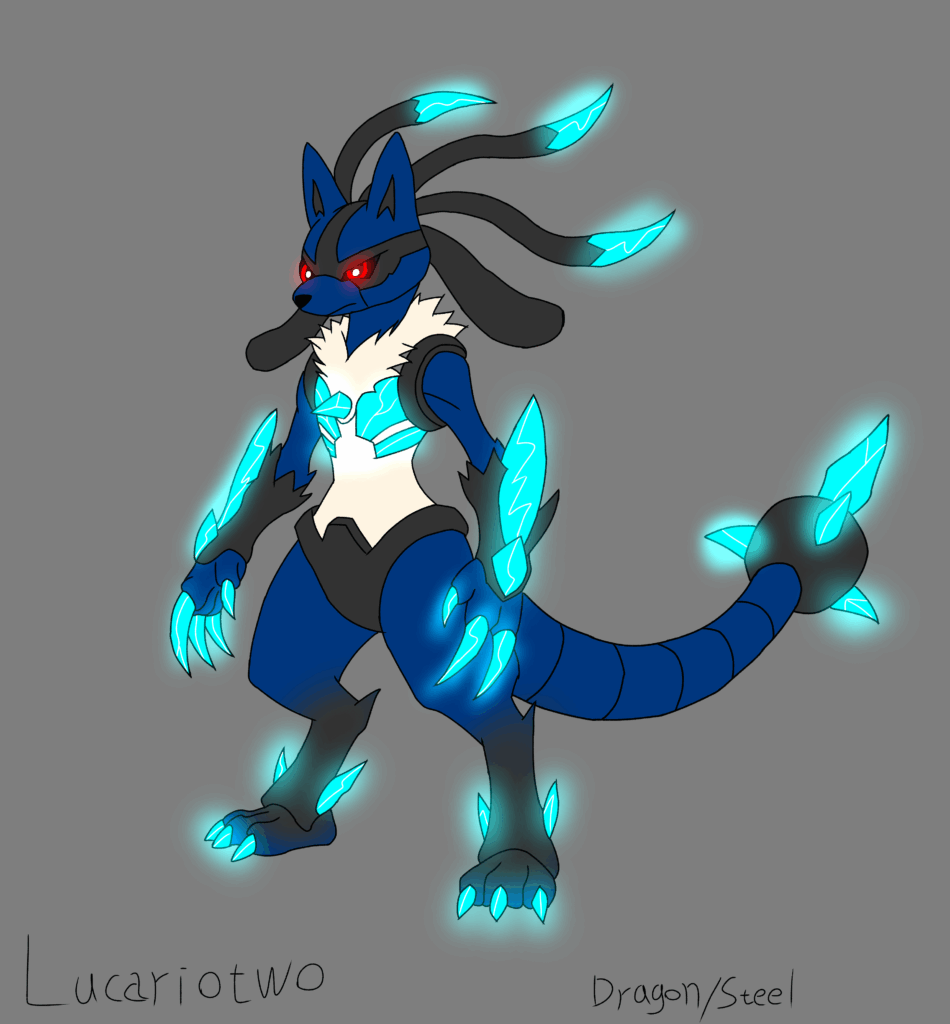 I made Lucariotwo.