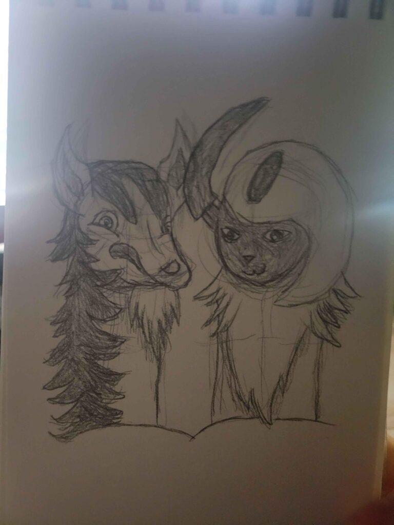 Absol and Mightyena :3
