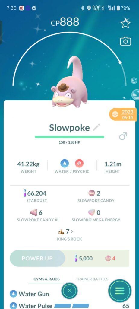 Slowpoke? Perry The Slowpoke !