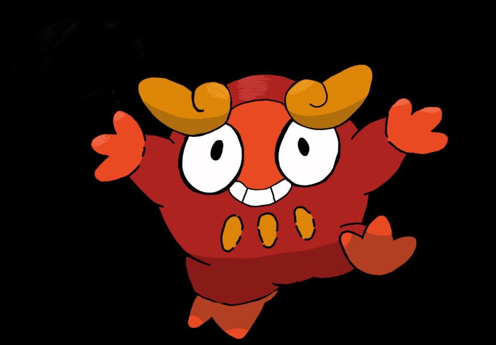 I got an iPad and immediately drew this baby