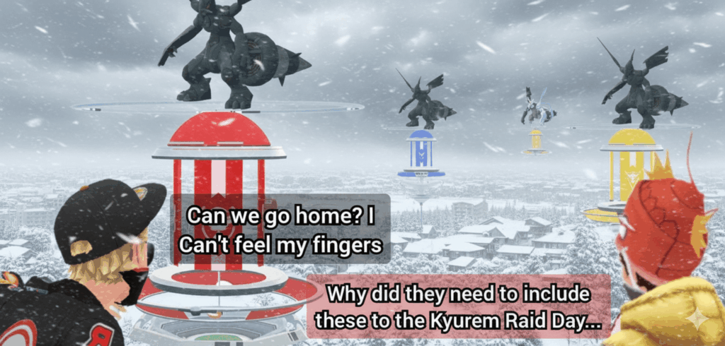 Biblically accurate Kyurem Raid Day