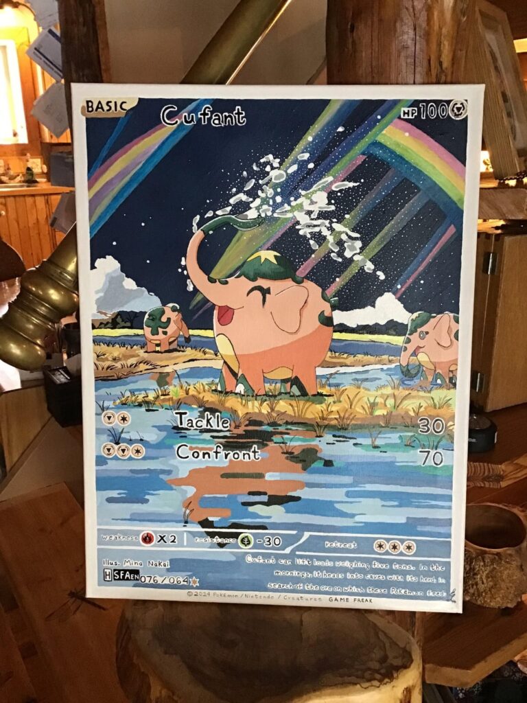 My grandmother painted these as a gift for my brother and I