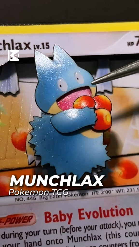 Something about Munchlax made me slow down on every layer. Curious if you’d enjoy building this one or hate it.