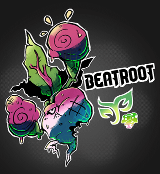 Redesigned one of my Fakemon in the style of my Mon-Tamer project, Datafighters