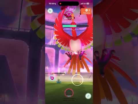 Dynamax Ho-Oh Solo 🍄 (🎯Earthquake/Fire Blast) , Etern Boost, Partly Cloudy, Lvl 40 Pokemon