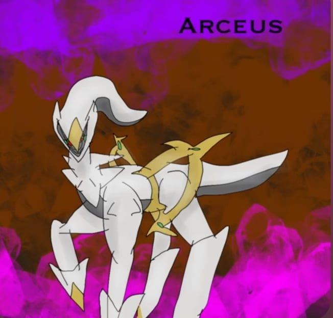 Made a arceus theme