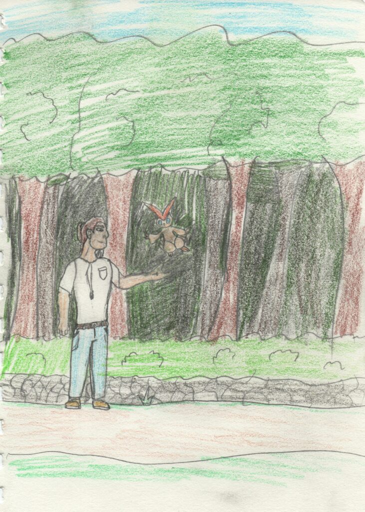 [OC] Here's an old drawing I did featuring Victini