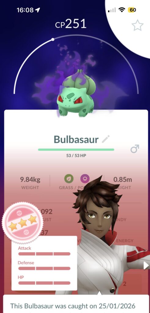 First even shadow Hundo