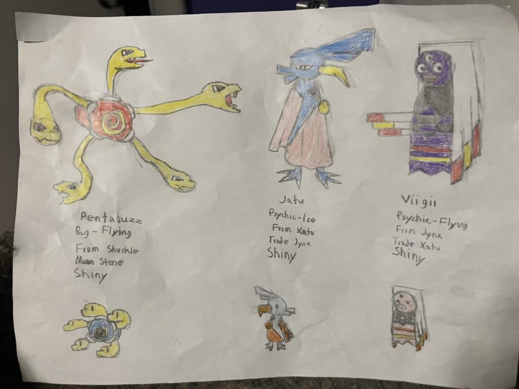 My new evolutions for three Pokémon that haven't had any attention lately