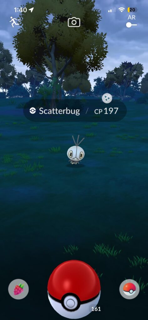 The Elusive Shiny Scatterbug!