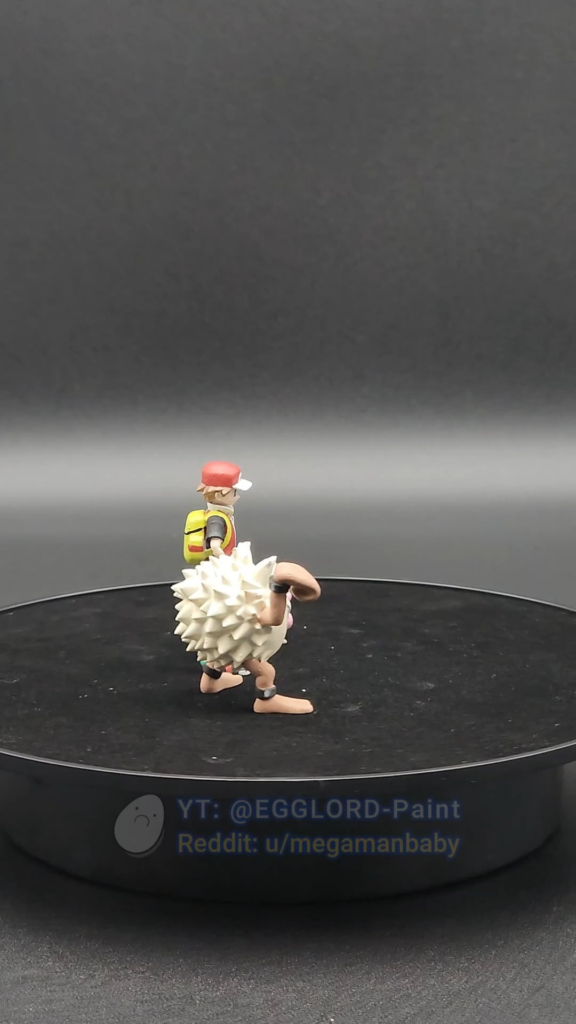 (Day 24) All Pokémon to Scale #0056 - #0057 (Mankey, Primape)