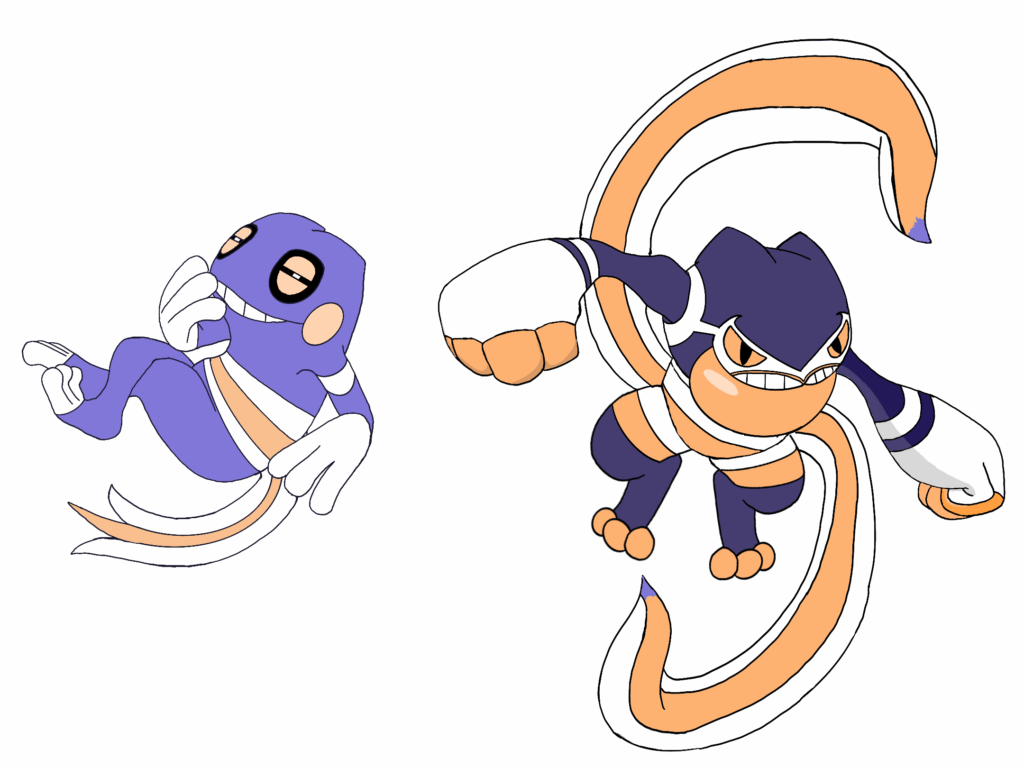 Region Variant Crogunk line (Poison/Psychic)