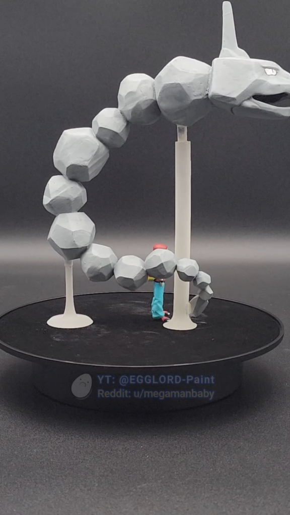 (Day 41) All Pokémon to Scale #0095 (Onix)