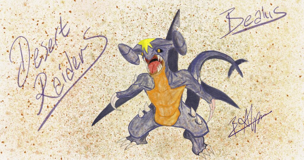 Chomp, the Alpha Garchomp — Fan Art [OC]