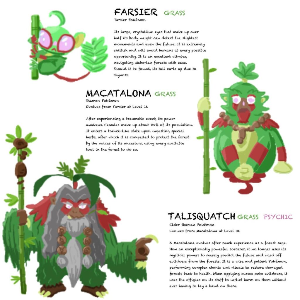 Introducing the Grass starter of the Maharla region: Farsier!