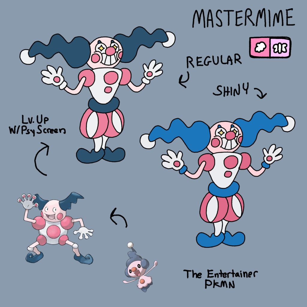 Mr.Mime Evolution