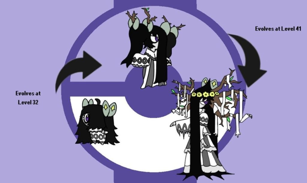 Regional Gothitelle inspired by the White Lady, an infamous Filipino urban legend