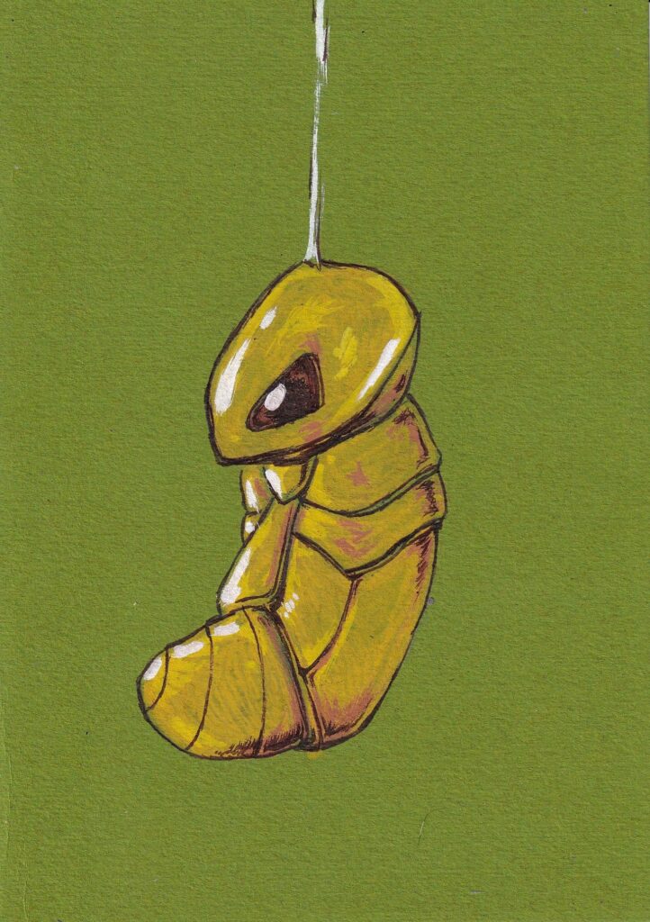 Kakuna warm-up painting