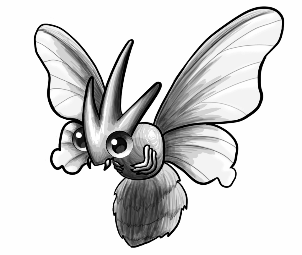 I draw Venomoth