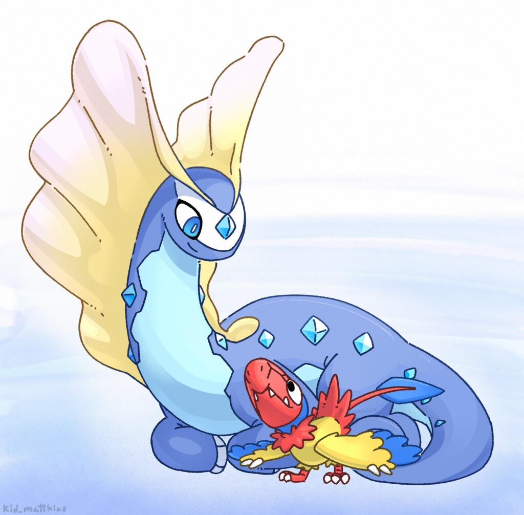 [OC] Aurorus and Archen