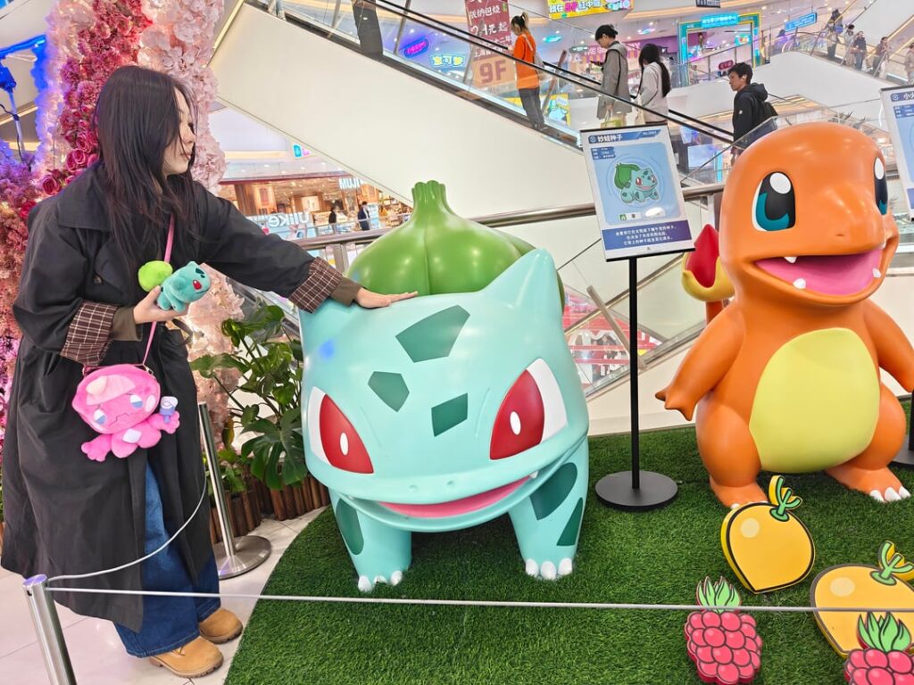 pokemon gym in shanghai🥹