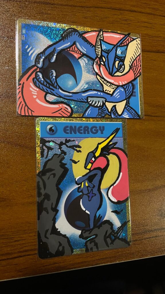 Painted My Greninja Energy Card