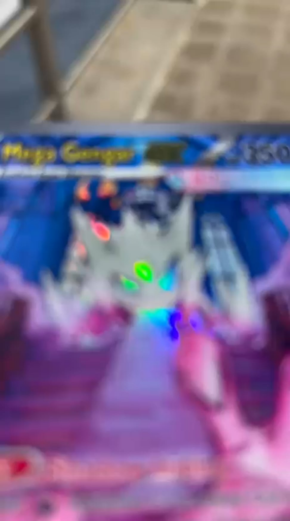 Mega Gengar Ex Shiny Custom ( artwork from Nicola Moro, nicoscribbles on IG)