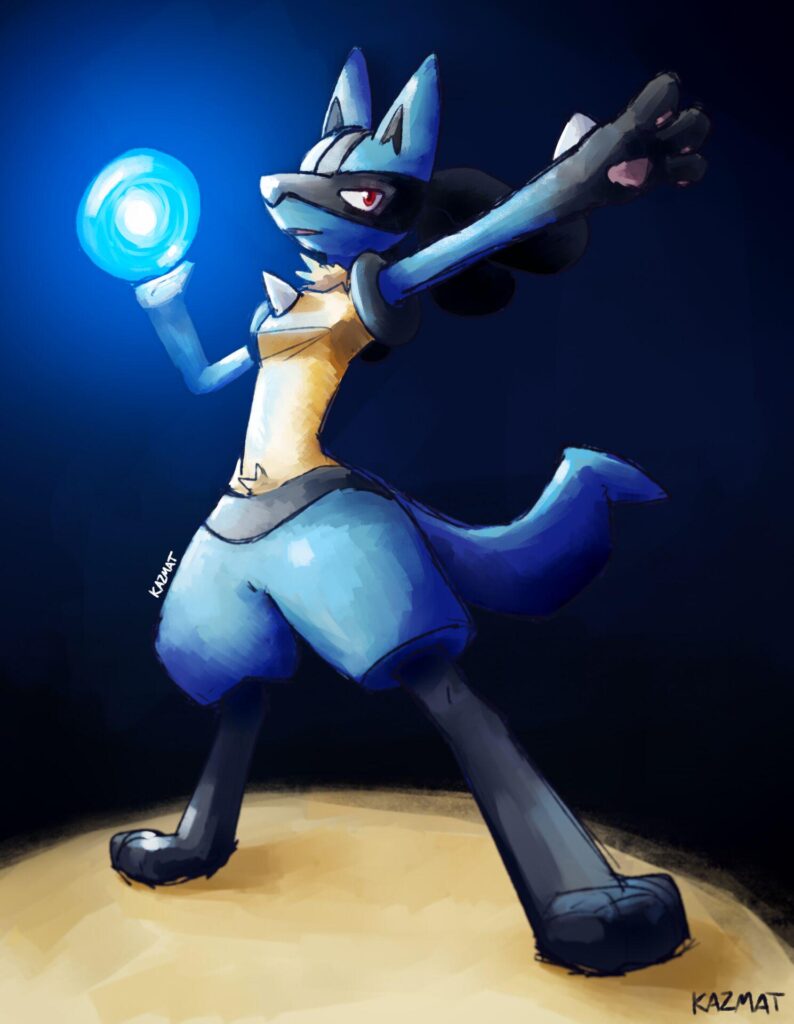 [OC] lucario !