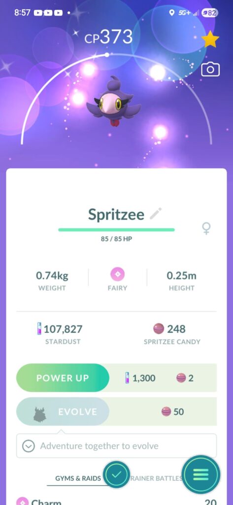 My favorite pokemon, and it's shiny!!!