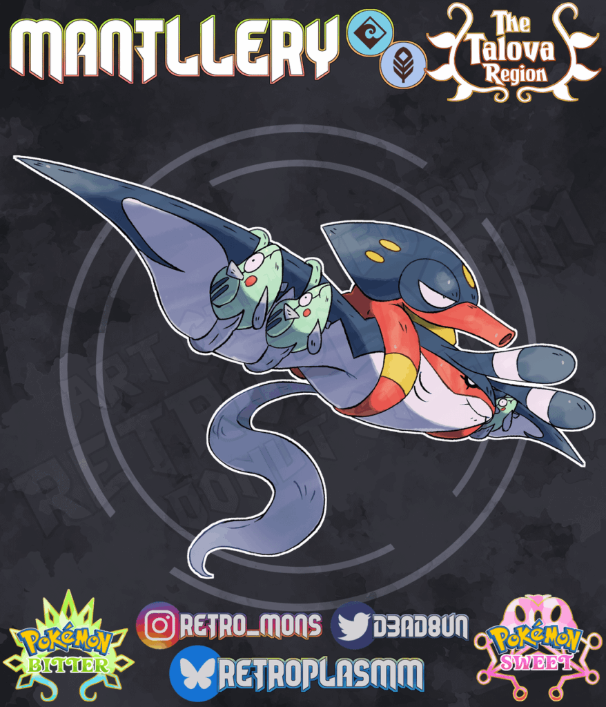 Mantillery, and evolution of both Octillery and Mantine