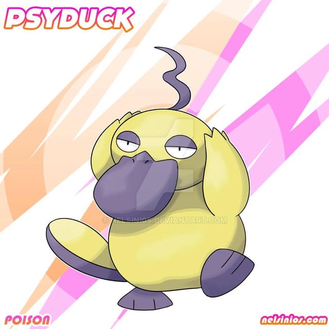 A new regional form of Psyduck, and its evolution - SLYDUCK!