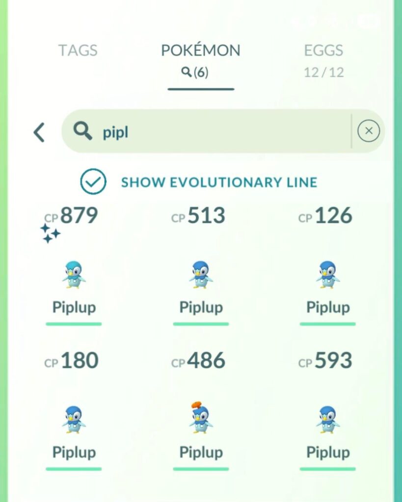 I just discovered I have a shiny Piplup