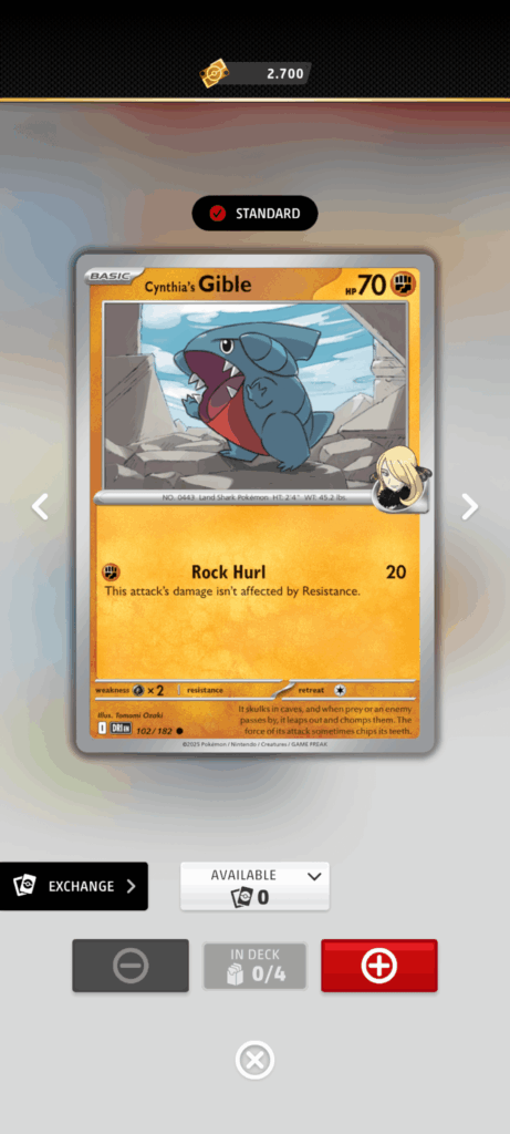 Hey, can i use rare candy to evolve cynthia gible into tera chomp?