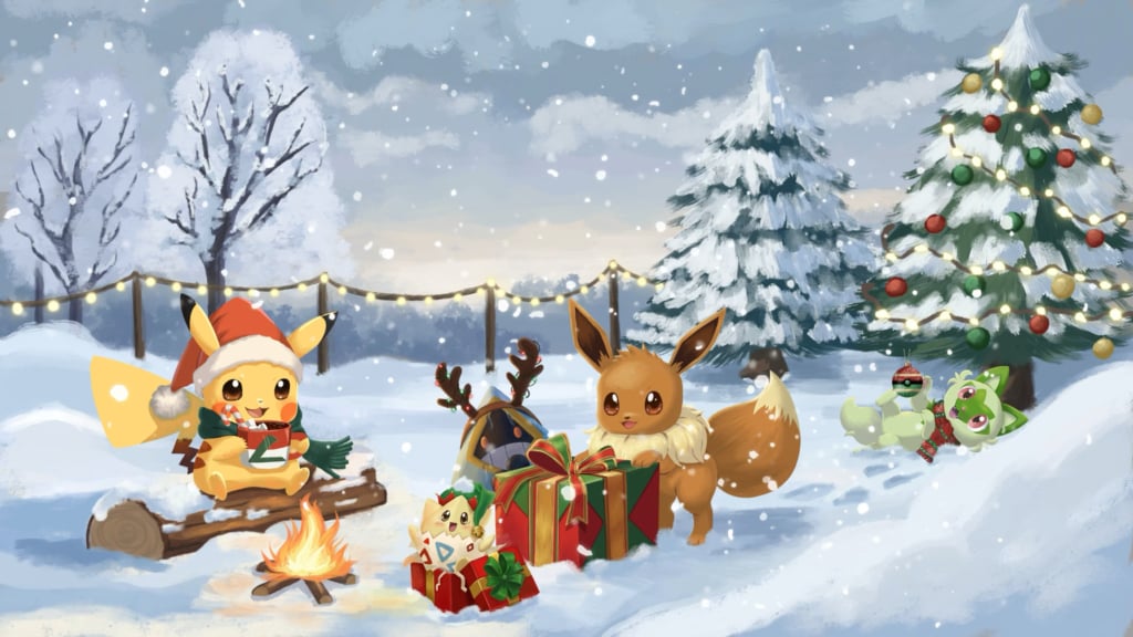 Merry Christmas (メリークリスマス) from PokéPapi to YOU! Pokémon Christmas (ポケモンクリスマス)!