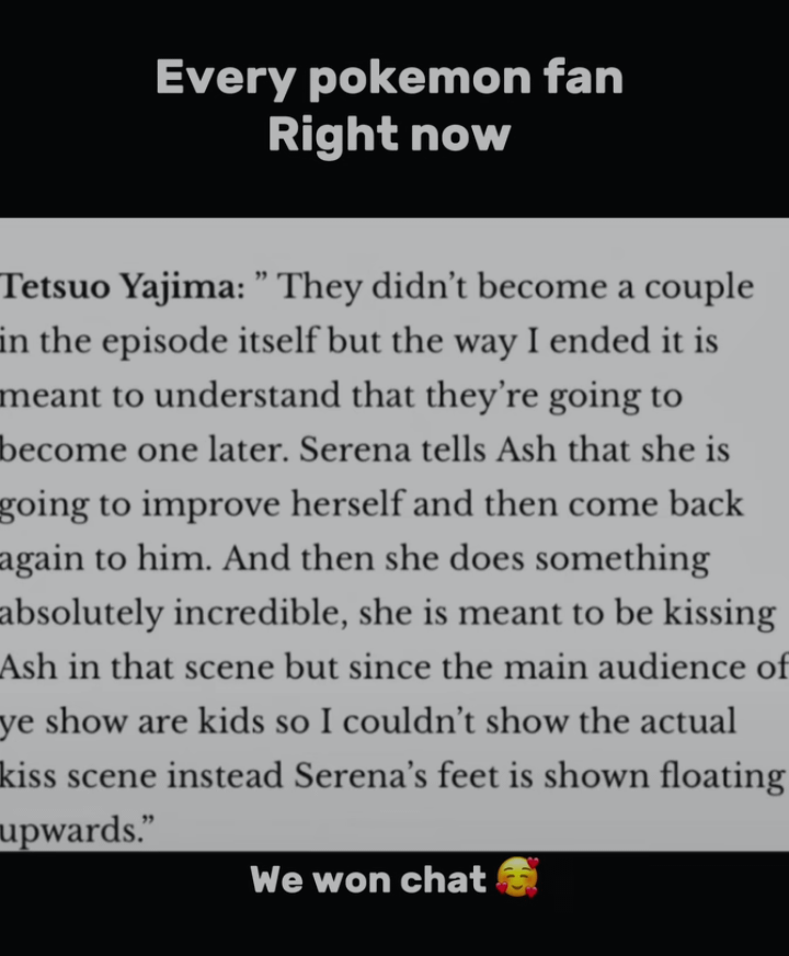 Is Ash Serena ship canon now?