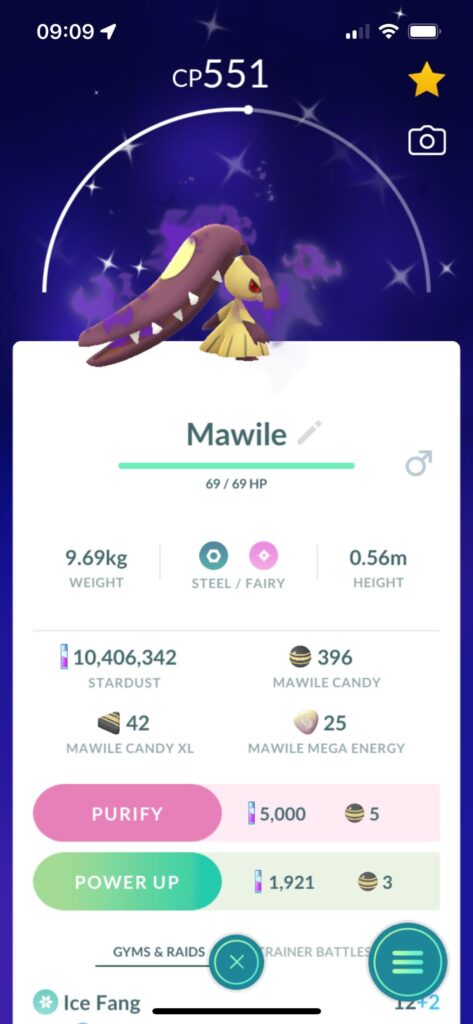 Shiny Shadow Mawile confirmed