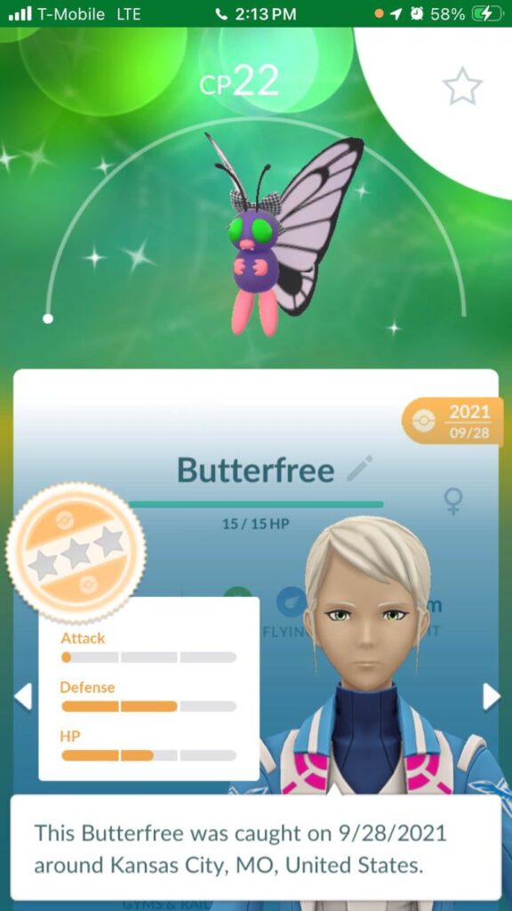 How are ya’ll getting shundos while im over here with my lvl 1 butterfree?? XD