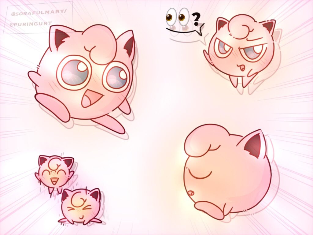 Rendering the pink balloon